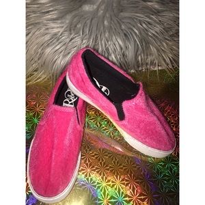 Modern Rebel Pink Slip on Sneakers